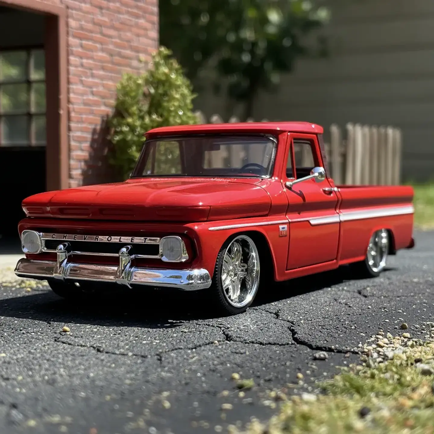 Camioneta Chevrolet C10 Fleetside Pick-Up | Motormax 1:24 25
