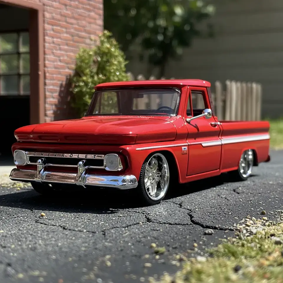 Camioneta Chevrolet C10 Fleetside Pick-Up | Motormax 1:24 25