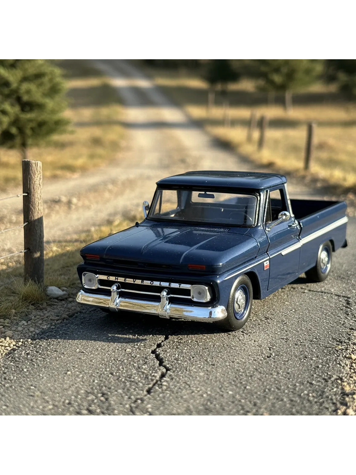 Motormax Chevrolet C10 Fleetside Pick-Up 1966, 1:24 – Clásico “C-10” primera generación | Ruta Nostalgia Chile 12