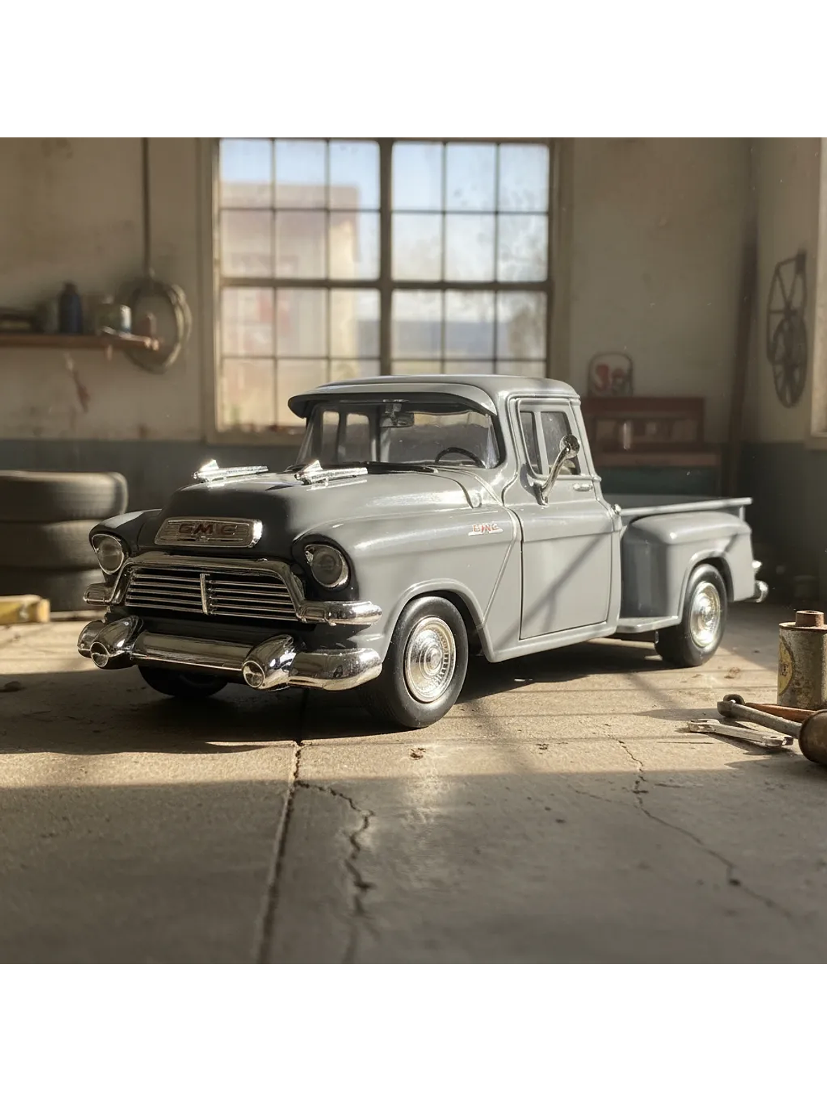 Motormax GMC 100 Pickup, 1:24 (Timeless Legends) – Ruta Nostalgia Chile 11