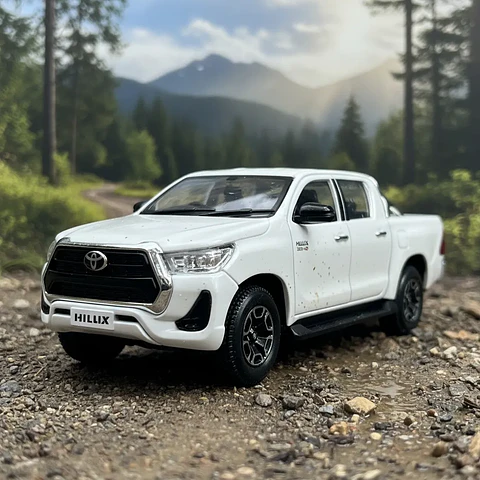 Camioneta Toyota Hilux Doble Cabina | Maisto 1:27