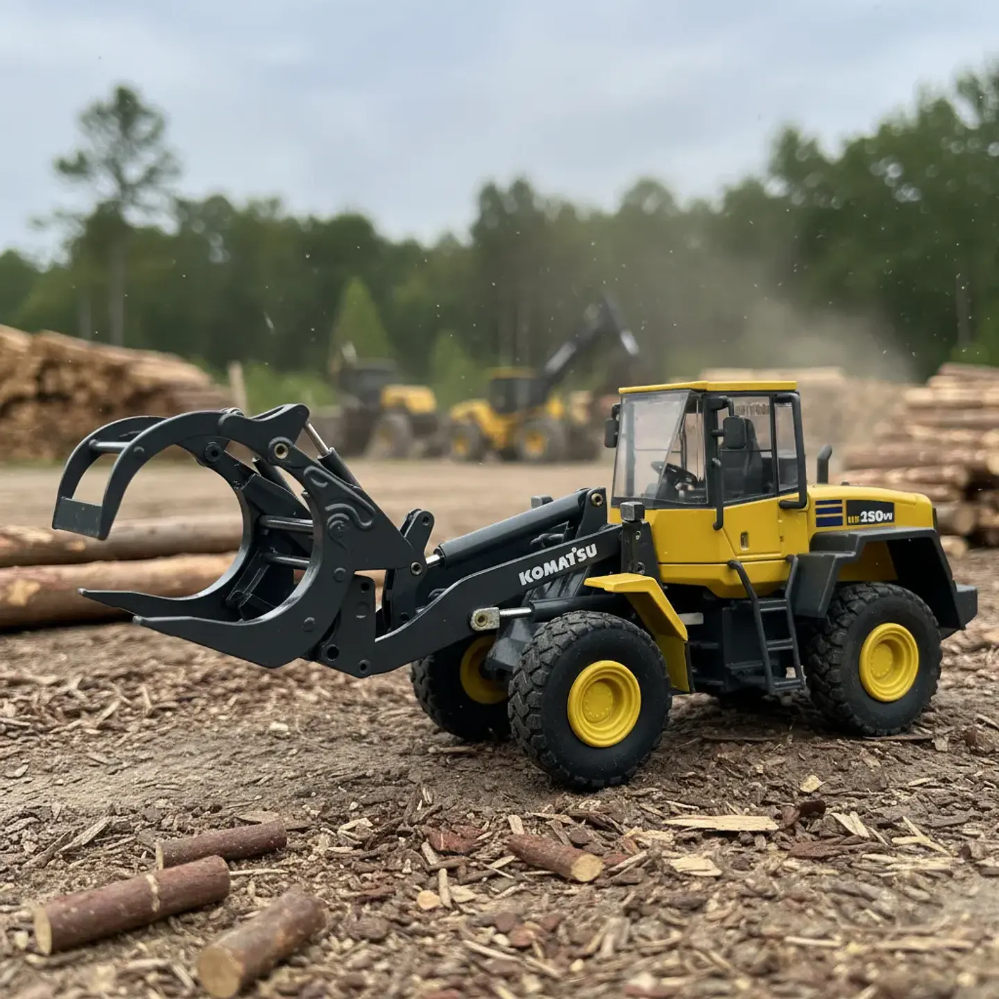 Maquinaria Frontal Forestal Komatsu WA250PT-5 | Conrad 1:50 2
