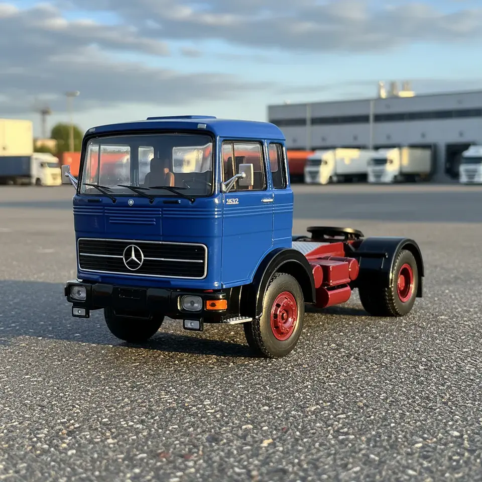 Camión Mercedes-Benz LPS 1632 (1970) | IXO 1:43 1