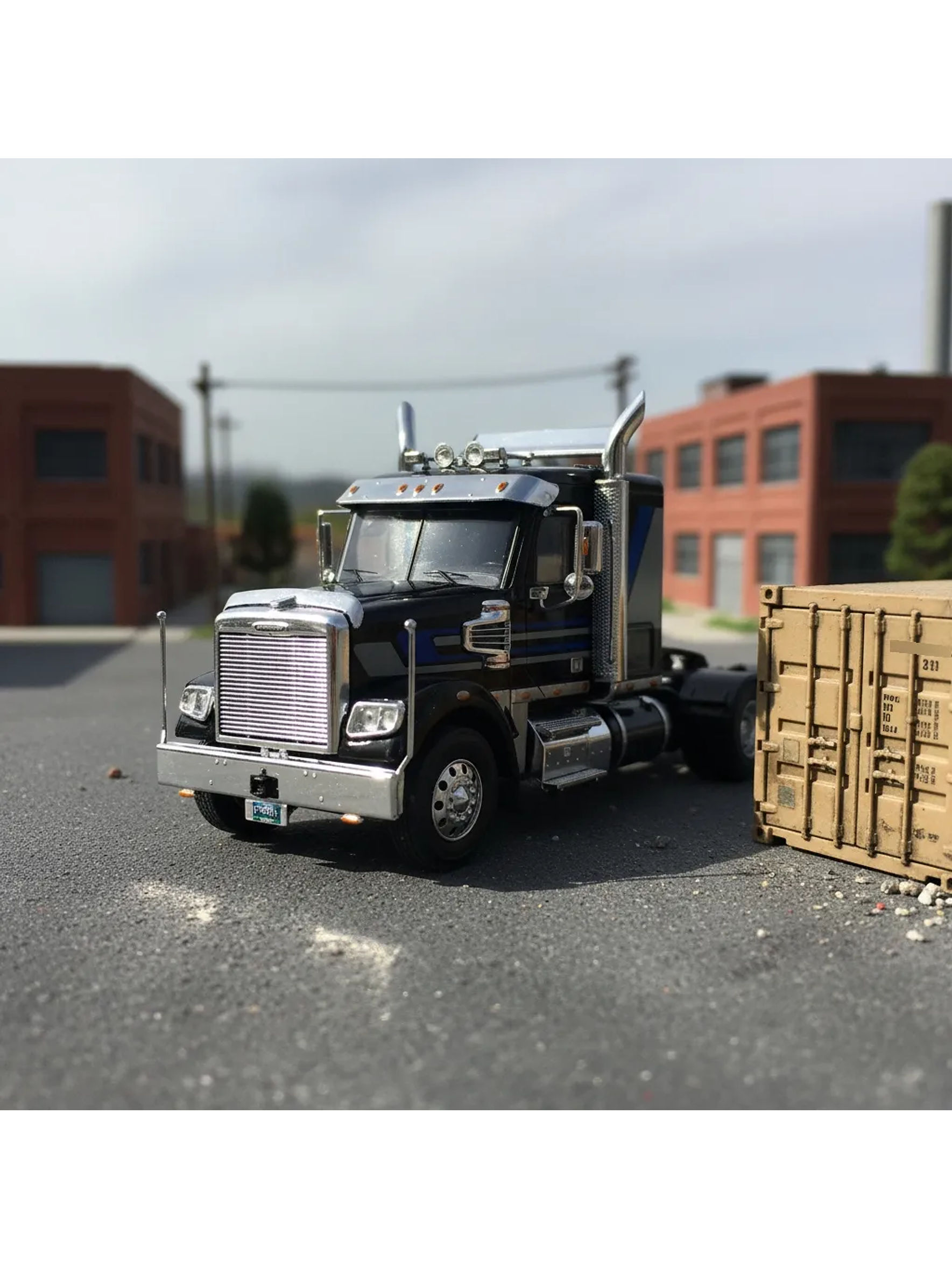 Camión Freightliner Coronado (2012) 6x4 |  IXO Models. Escala 1:43– Clásico americano de carretera | Diecast de colección 12