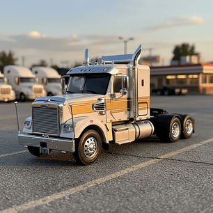 Camión Freightliner Coronado (2012) 6x4 |  IXO Models. Escala 1:43– Clásico americano de carretera | Diecast de colección
