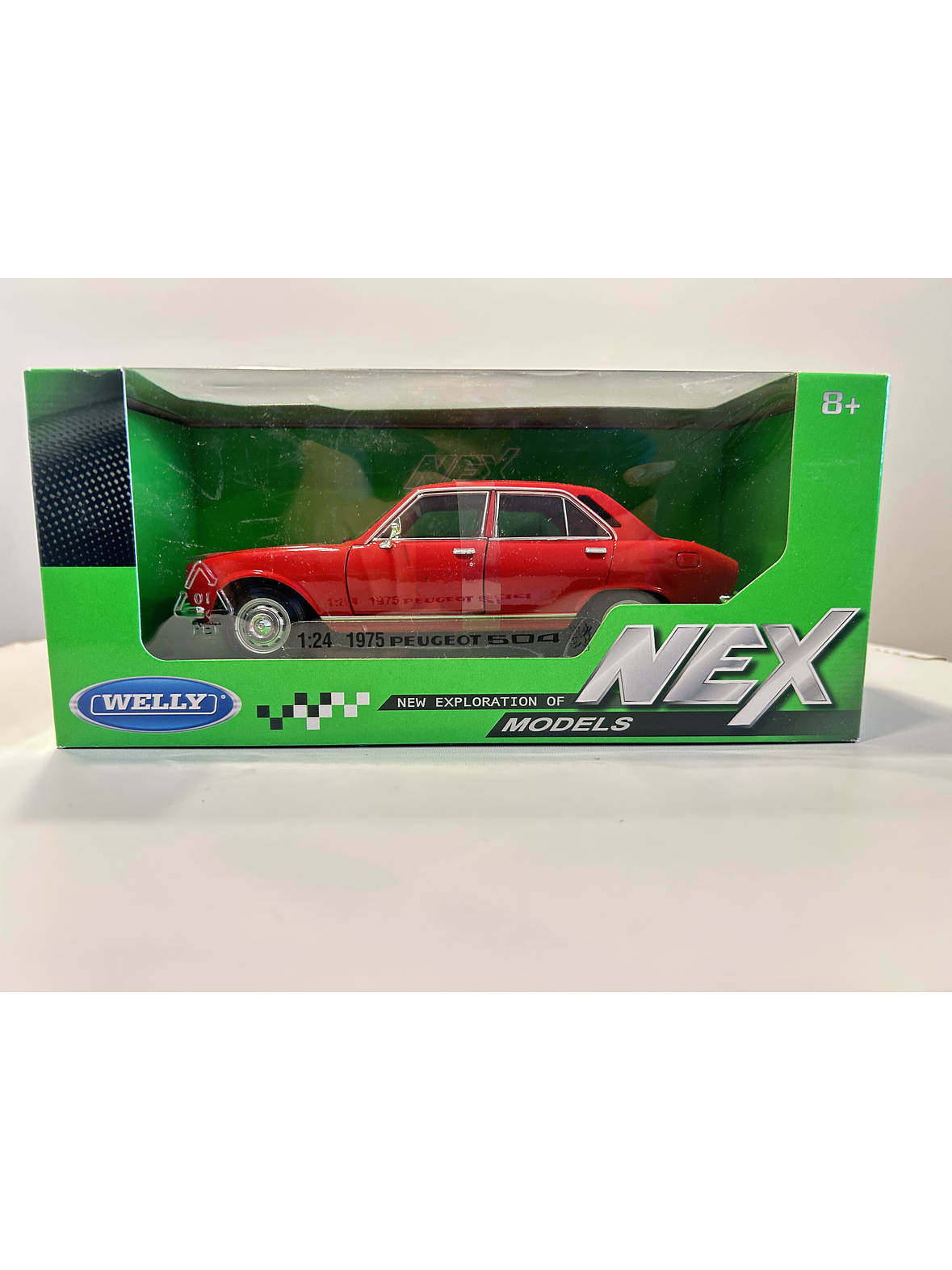 Peugeot 504 1975 azul Welly 1:24 – Clásico familiar y taxi de los 70 22