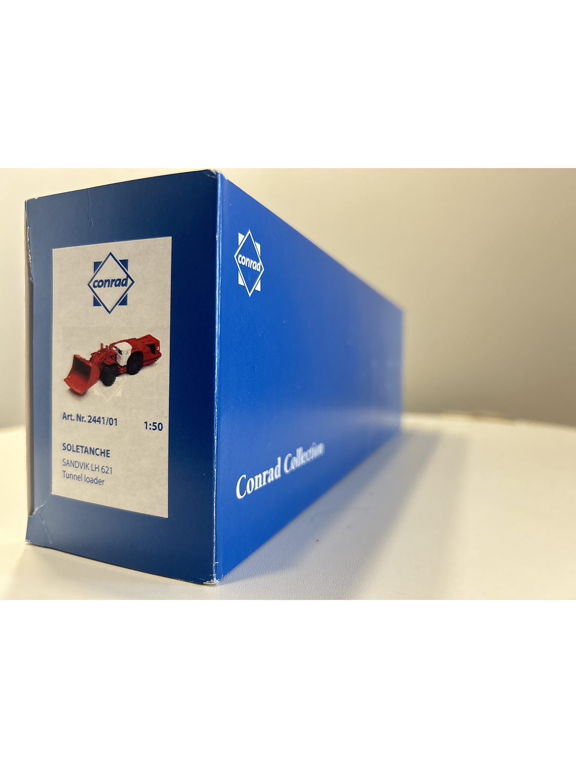 Cargadora subterránea Sandvik Toro LH621 Soletanche Bachy Conrad 1:50 – LHD minera de 21 toneladas para coleccionistas en Chile 8