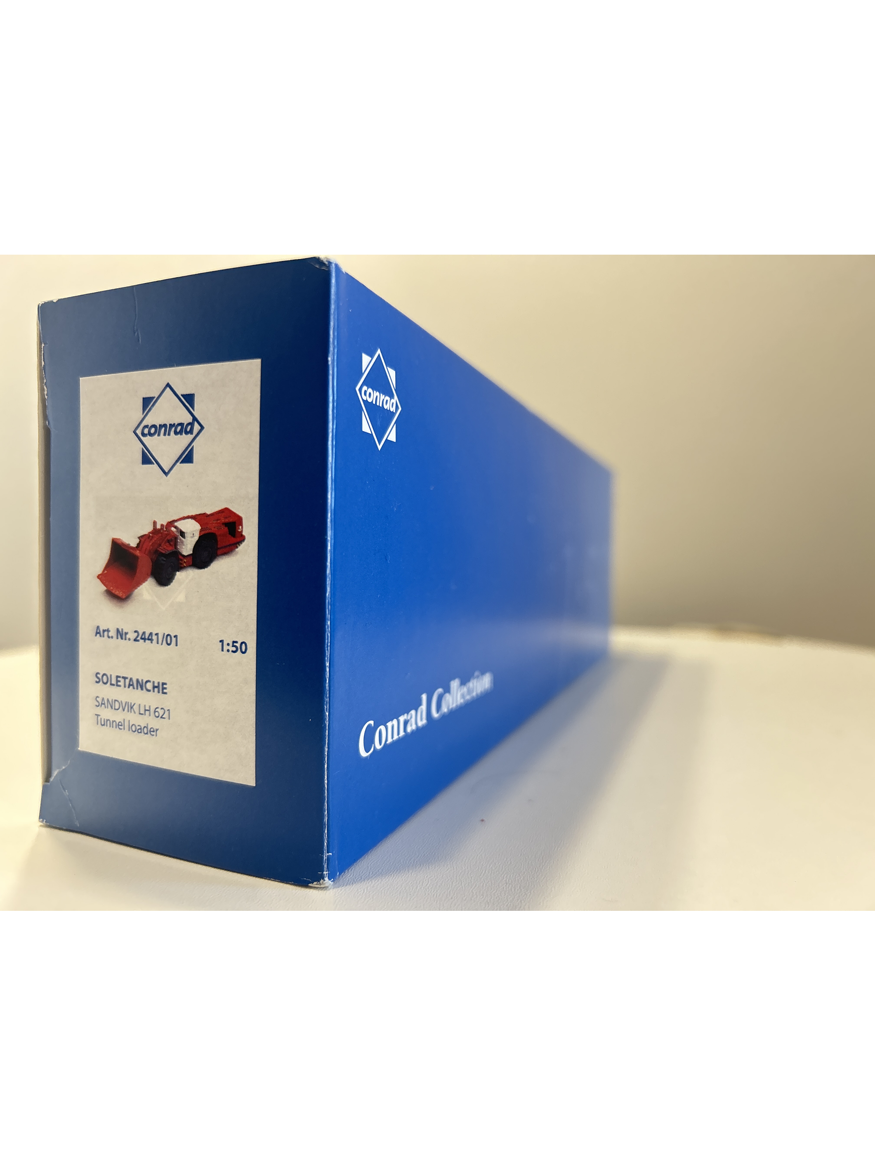 Cargadora subterránea Sandvik Toro LH621 Soletanche Bachy Conrad 1:50 – LHD minera de 21 toneladas para coleccionistas en Chile 8