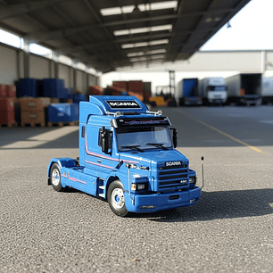 Scania 3 Series 143H Torpedo Streamline 4x2 WSI 1:50 – Camión clásico V8 a escala