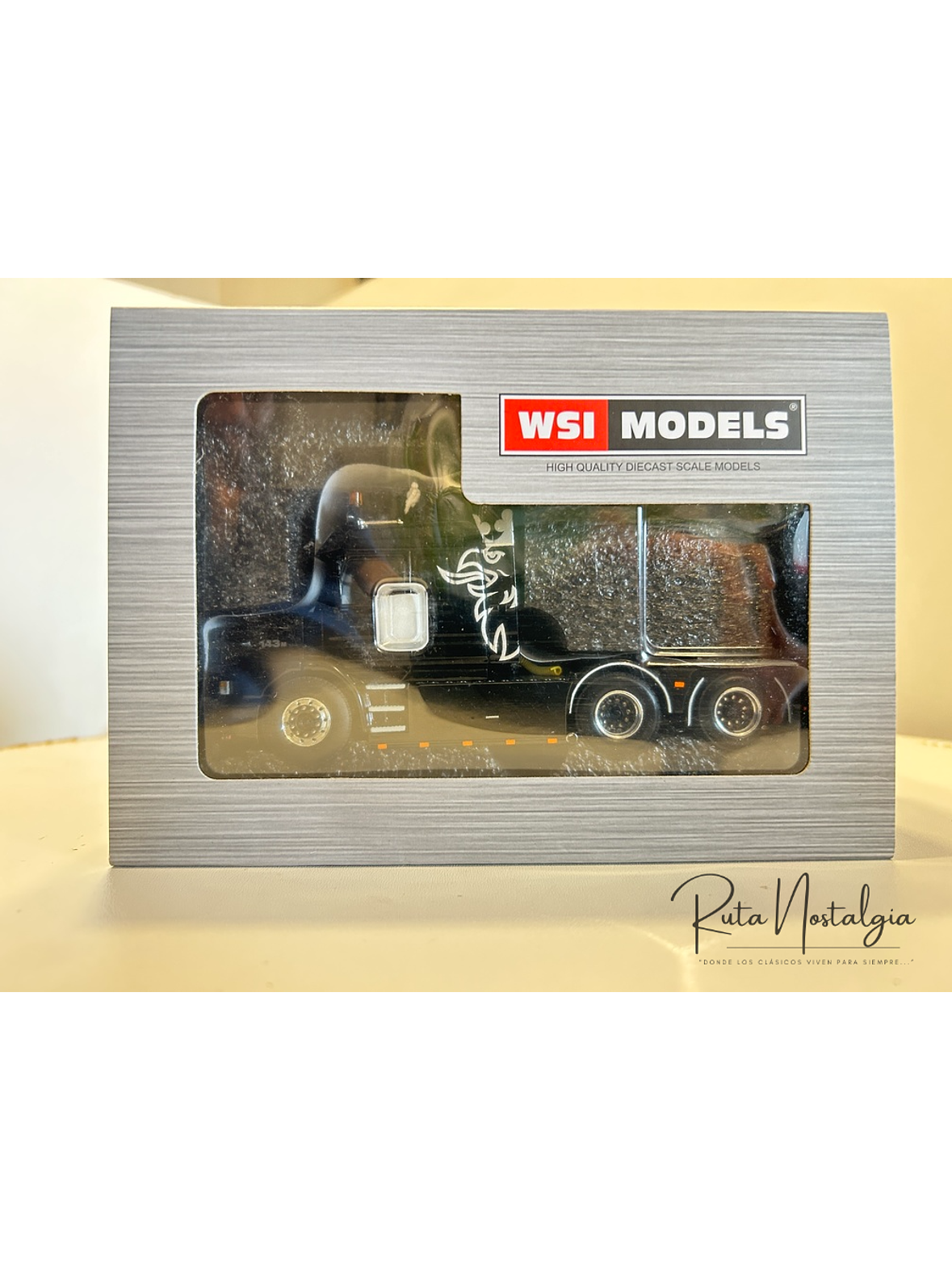 WSI Premium Line Scania 3 Series Torpedo Streamline 6x2 1:50 – Clásico V8 143M 500 negro para coleccionistas en Chile 10
