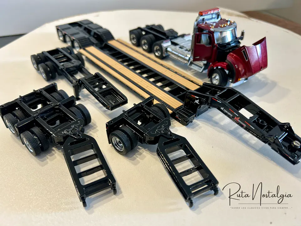 Camión Kenworth T880 Rampla Cama | Diecast Masters 1:50 4
