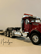 Kenworth T880 con rampla XL 120 Lowboy (cama baja) | 1:50 Diecast Masters | Camión americano pesado de colección - Miniatura 10