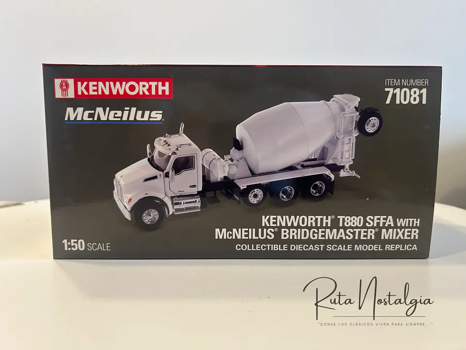 Camión Kenworth T880 Mixer | Diecast Masters 1:50 11