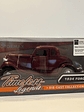 1934 Ford Coupe Motormax 1:24 rojo metálico – Clásico V8 de los años 30 para coleccionistas exigentes - Miniatura 9