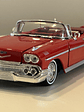 Chevrolet Impala Convertible 1958 rojo 1:24 Motormax – Clásico americano Timeless Legends en Chile - Miniatura 1