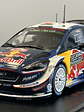 Ford Fiesta WRC Red Bull 2018 IXO 1:24 – Rally Monte Carlo #2 Evans / Barritt MSport - Miniatura 1