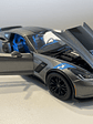 Maisto 1:24 2017 Corvette Grand Sport gris metálico – Deportivo americano C7 para coleccionistas en Chile - Miniatura 3