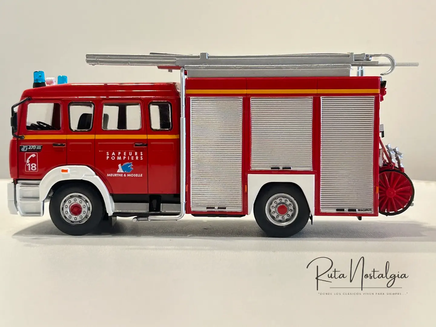 Camión de Bomberos Renault G270 FPTSR 1993 | Edicola 1:43 8