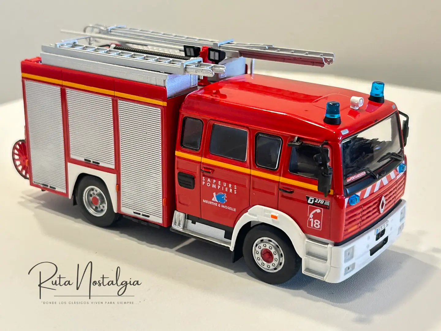 Camión de Bomberos Renault G270 FPTSR 1993 | Edicola 1:43 3