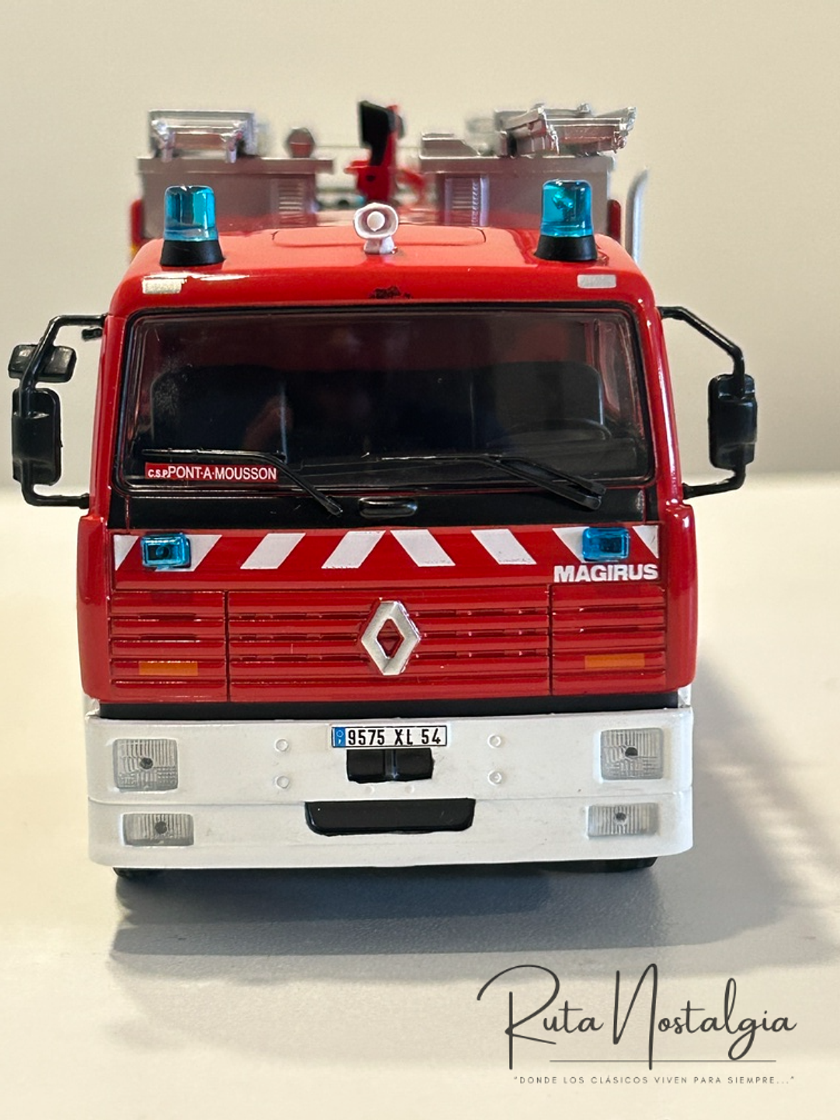 Renault G270 FPTSR 1993 Camión de Bomberos 1:43 Edicola – Sapeurs Pompiers Francia 2