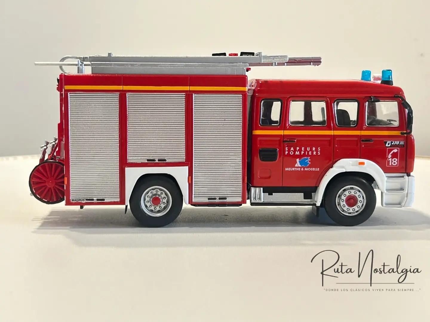 Camión de Bomberos Renault G270 FPTSR 1993 | Edicola 1:43 5
