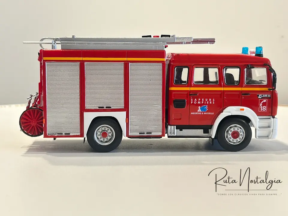 Camión de Bomberos Renault G270 FPTSR 1993 | Edicola 1:43 5