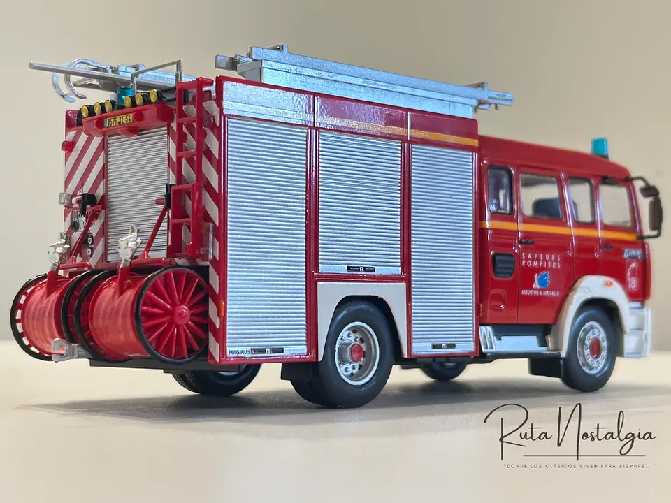 Camión de Bomberos Renault G270 FPTSR 1993 | Edicola 1:43 6