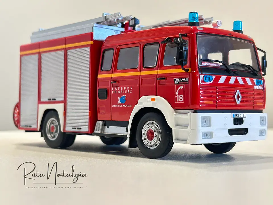 Camión de Bomberos Renault G270 FPTSR 1993 | Edicola 1:43 4