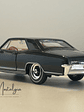 Buick Riviera 1965 negro – Maisto Special Edition 1:26 (aprox. 1:24) – Coupé clásico estadounidense a escala - Miniatura 8