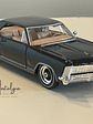 Buick Riviera 1965 negro – Maisto Special Edition 1:26 (aprox. 1:24) – Coupé clásico estadounidense a escala - Miniatura 10