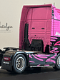 MAN TGX “Woman Trucker” 2014 rosa 1:43 Hachette – Camión europeo decorado, edición coleccionable - Miniatura 5