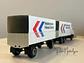 Volvo F12 “Nederlandse Pakket Dienst” Tekno 1:50 – Camión con remolque clásico holandés de reparto de paquetes - thumbnail 7