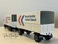 Volvo F12 “Nederlandse Pakket Dienst” Tekno 1:50 – Camión con remolque clásico holandés de reparto de paquetes - thumbnail 8