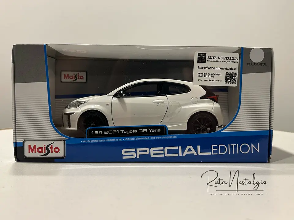 Auto Toyota Yaris GR (2021) | Maisto Escala 1:24 11
