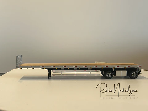 Camión Rampla Plana Tráiler Plataforma | DM 1:50
