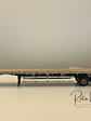 Rampla plana Diecast Masters 1:50 sin caja – tráiler plataforma para camiones a escala - Miniatura 2
