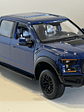 Motormax Ford F-150 Raptor 2017 azul metálico 1:24 – Pickup off-road ícono de Ford Performance - Miniatura 9