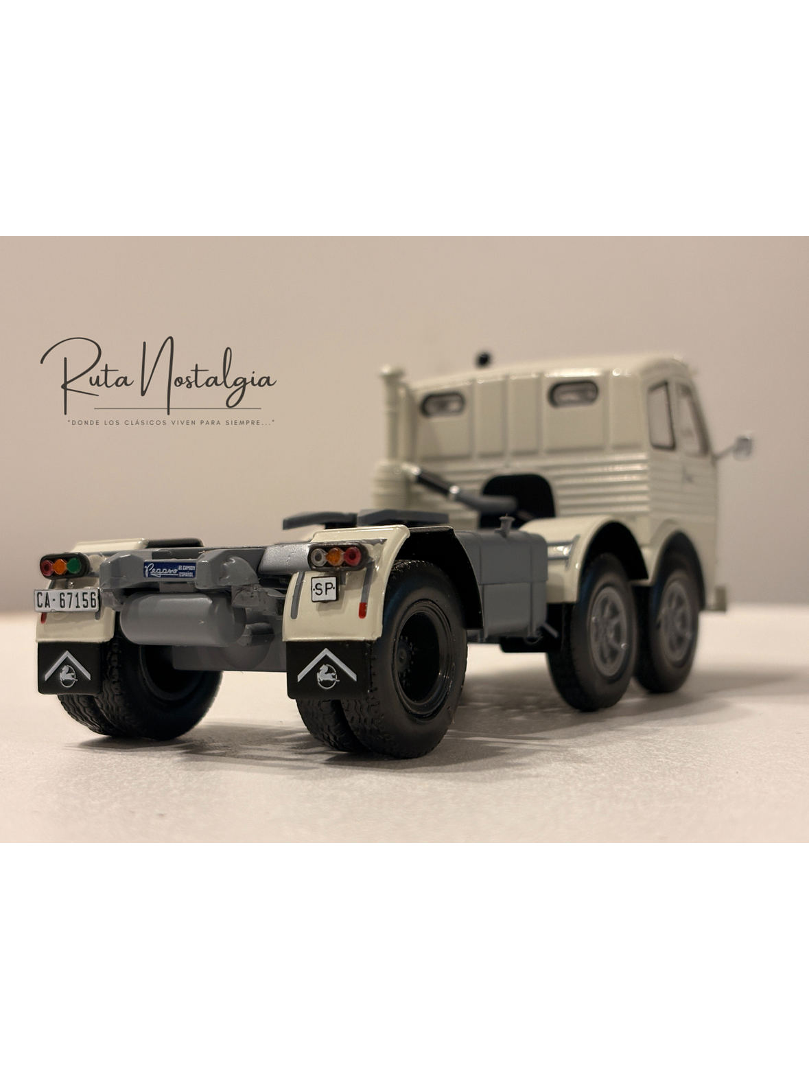 Pegaso 2045 (1968) Salvat 1:43 – Tractocamión clásico español 6x2 para coleccionistas  5
