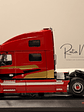 Camión Volvo VNL 730 2010 Rojo Decorado IXO 1:43 – Tractocamión americano de colección - thumbnail 7
