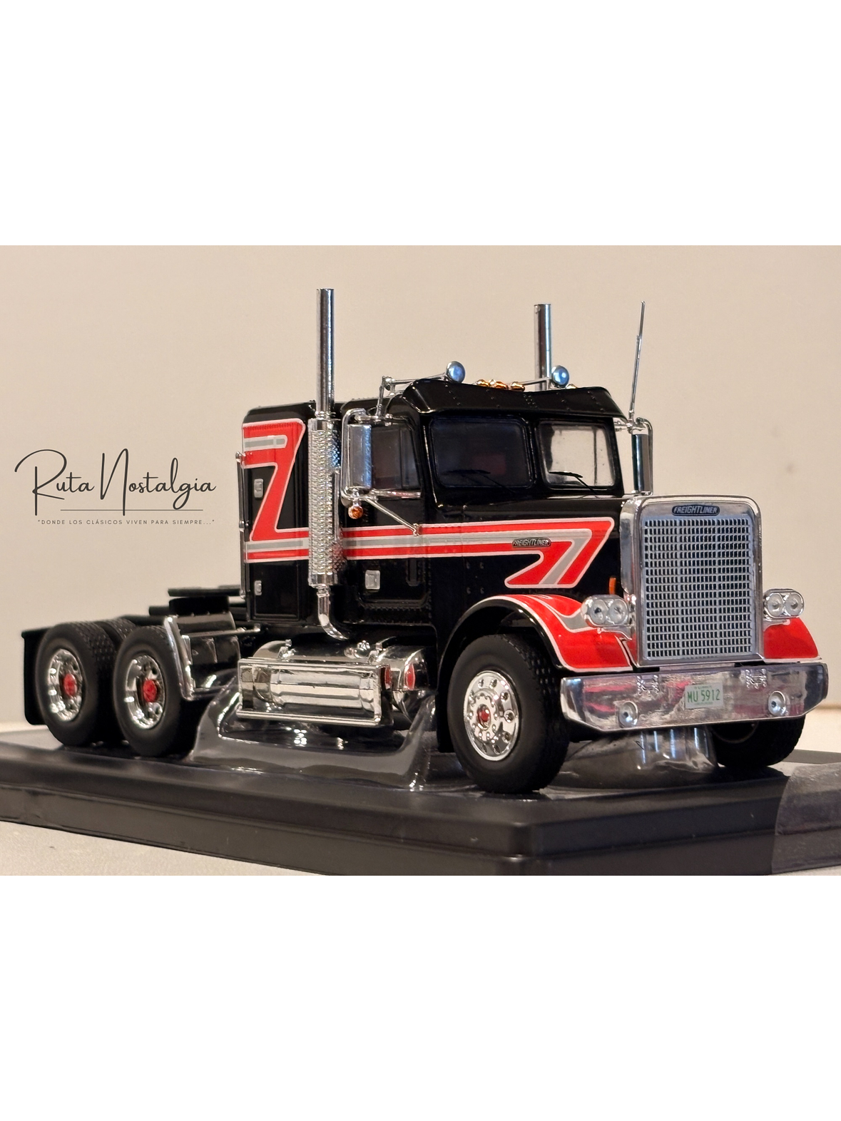 Freightliner FLA 1993 IXO Models 1:43 – camión cabover clásico americano de colección 6