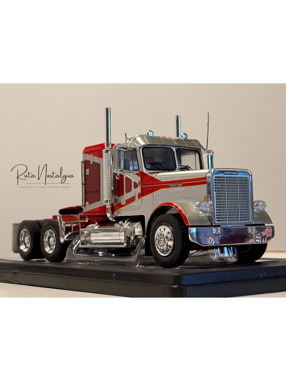 Freightliner FLA 1993 IXO Models 1:43 – camión cabover clásico americano de colección 8