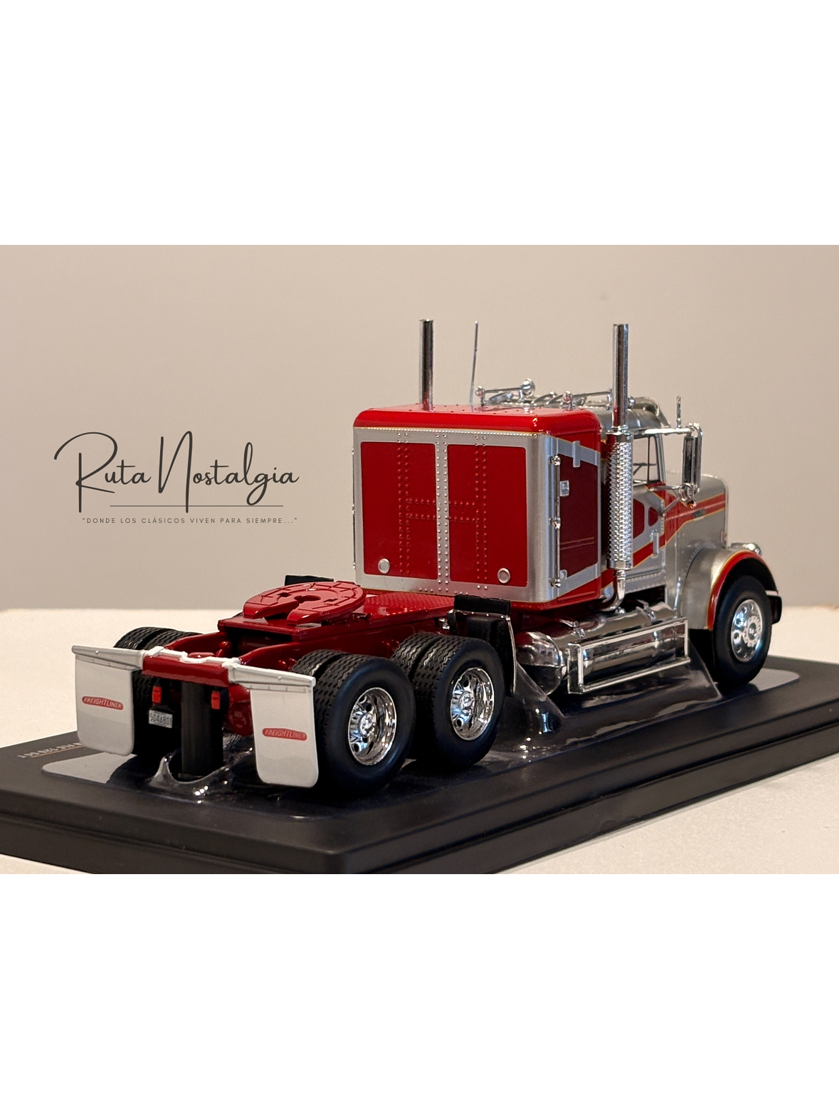 Freightliner FLA 1993 IXO Models 1:43 – camión cabover clásico americano de colección 10