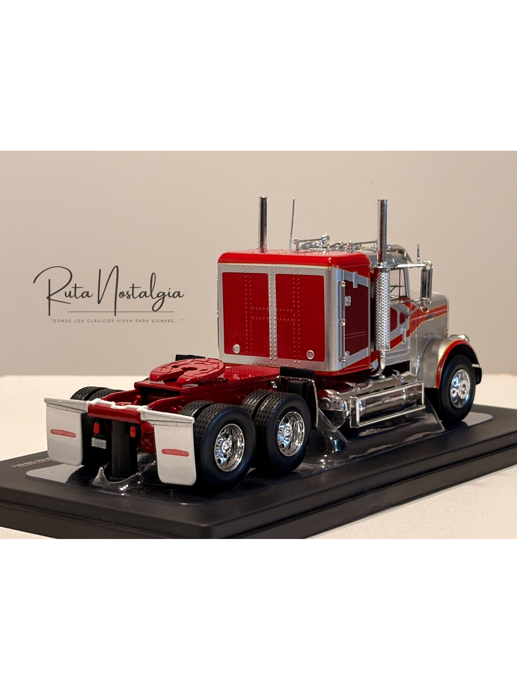 Freightliner FLA 1993 IXO Models 1:43 – camión cabover clásico americano de colección 10