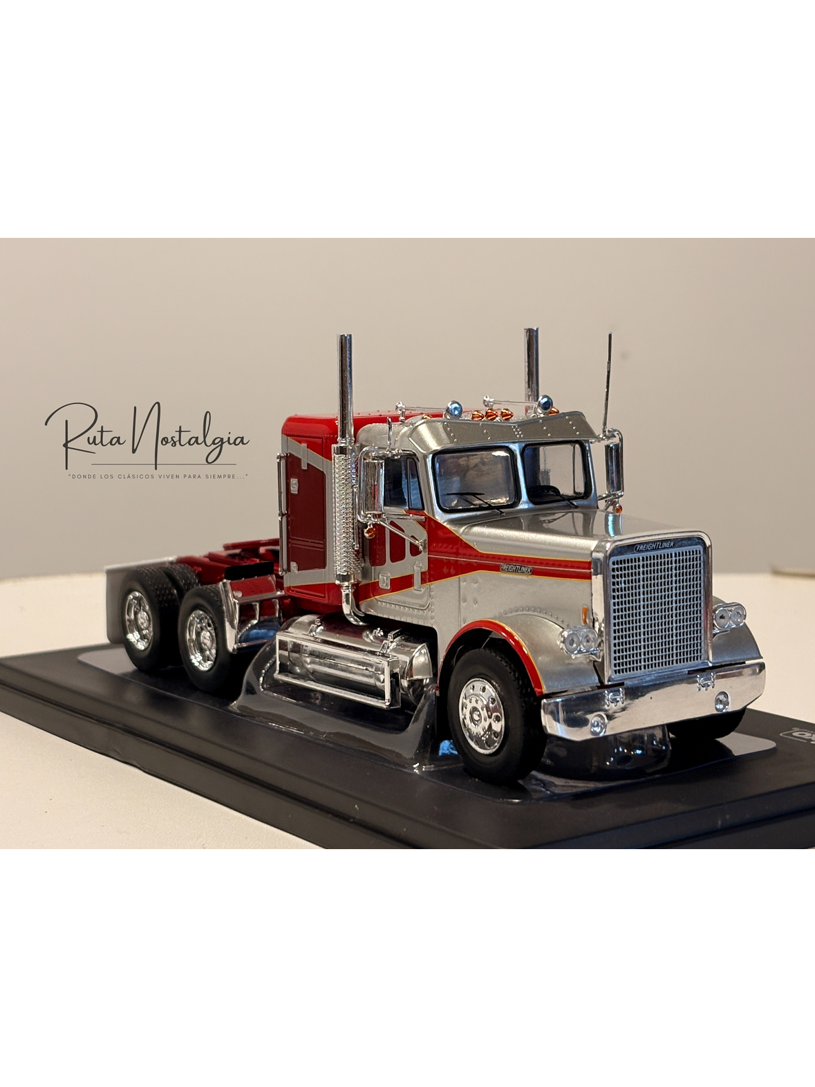 Freightliner FLA 1993 IXO Models 1:43 – camión cabover clásico americano de colección 15