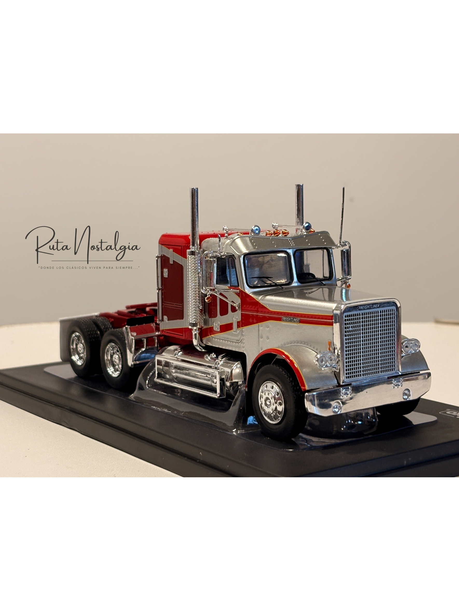 Freightliner FLA 1993 IXO Models 1:43 – camión cabover clásico americano de colección 15