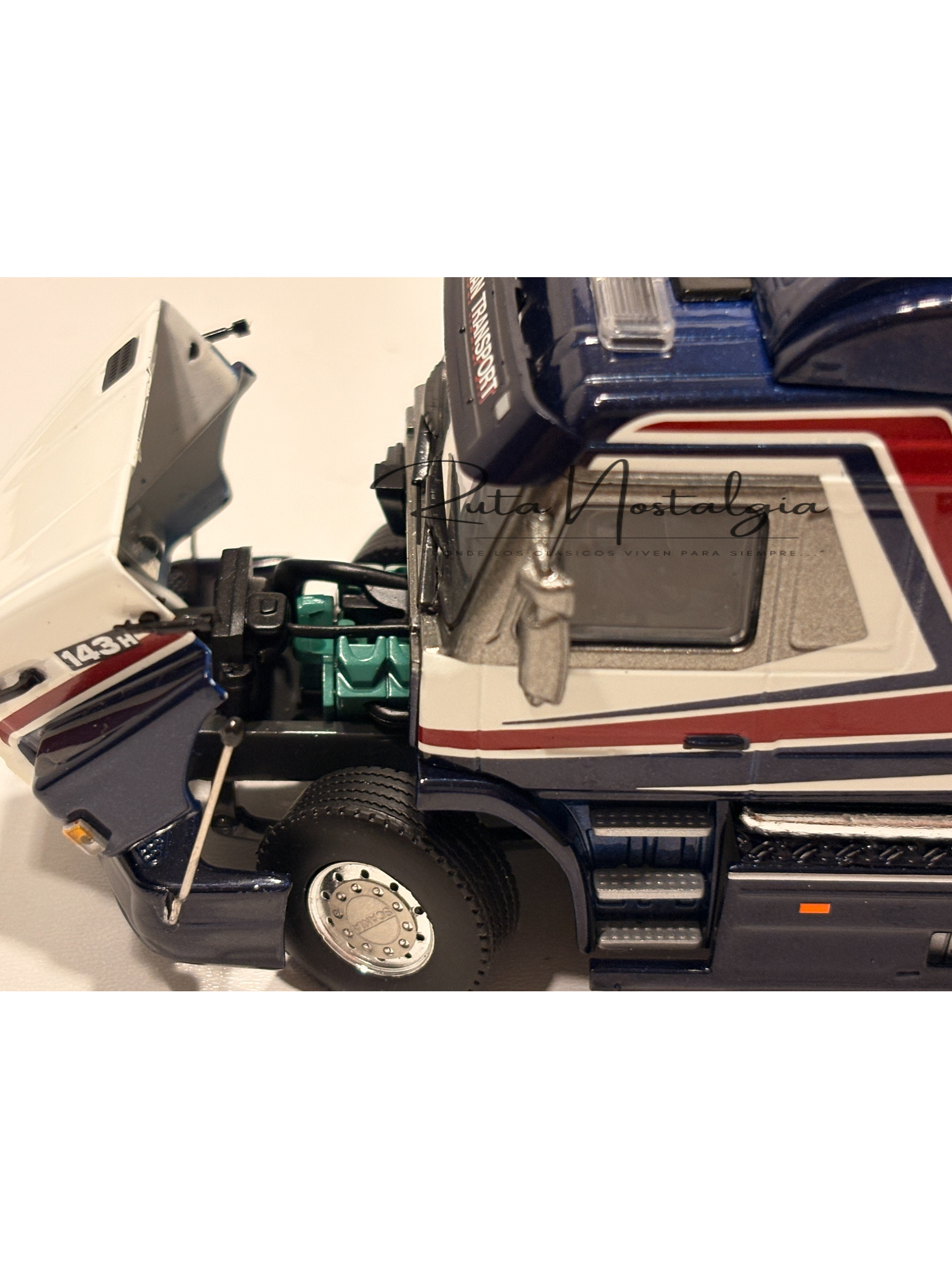 Scania 3 Series Torpedo 6x2 Beekman Transport WSI 1:50 – tractocamión clásico europeo de colección 3