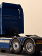 MAN F2000 1995 azul decorado Hachette 1:43 – camión europeo tuning de colección para fanáticos del transporte pesado - Miniatura 9