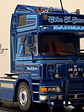 MAN F2000 1995 azul decorado Hachette 1:43 – camión europeo tuning de colección para fanáticos del transporte pesado - Miniatura 2