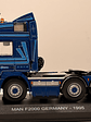 MAN F2000 1995 azul decorado Hachette 1:43 – camión europeo tuning de colección para fanáticos del transporte pesado - Miniatura 7