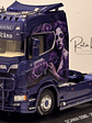 Scania S560 2022 púrpura tuning Hachette 1:43 – camión europeo moderno de colección Truck Tuning  - thumbnail 1
